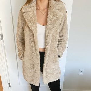 Teddy coat by Kenneth Cole.